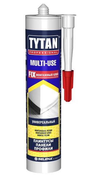 Клей монтажный каучуковый Tytan Professional Multi-Use 310мл, бежевый