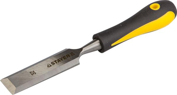 Стамеска-долото PRO-Cut 32мм, двухкомпонент. рукоятка, STAYER Profi (18205-32)