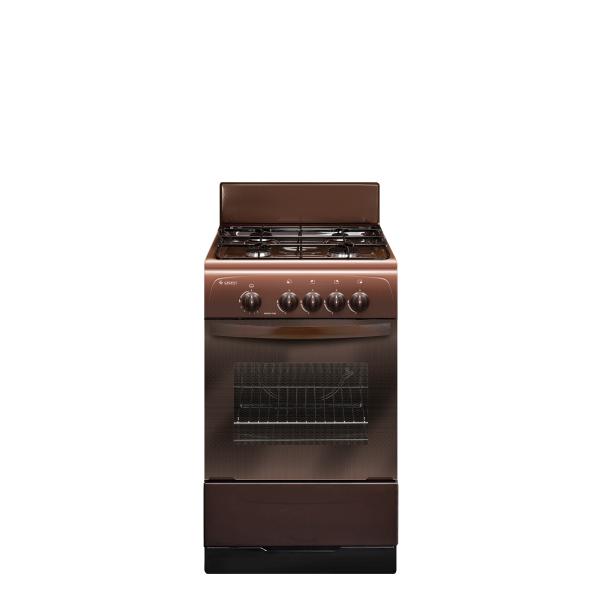 Плита газовая Gefest ПГ 3200-08 К43, коричневая, 50 см