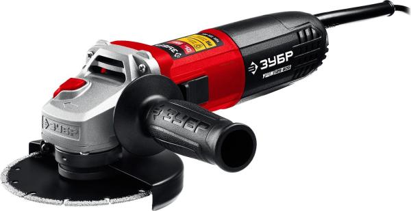 Углошлифовальная машина ЗУБР УШМ-125-805, 800 Вт, 125 мм, 11000 об/мин, коробка