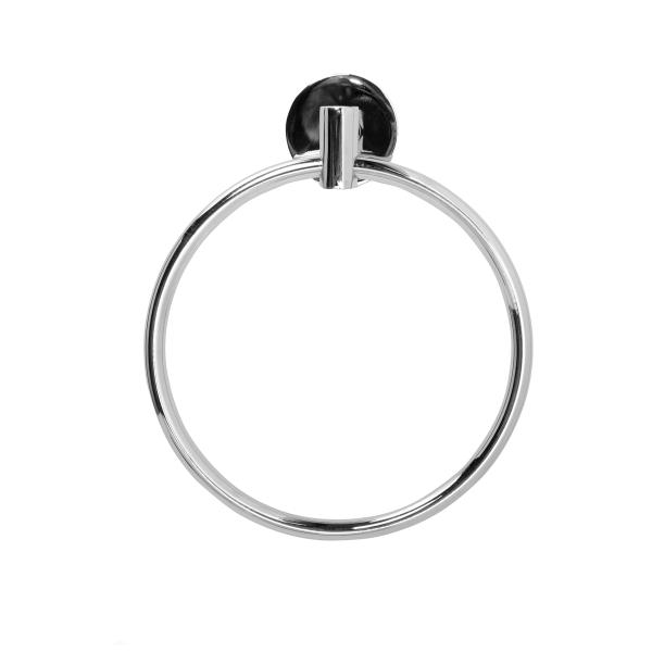 Полотенцедержатель АкваЛиния кольцо хром F011