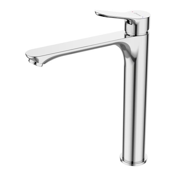 Смеситель для раковины Lemark Siberia, высокий излив, LMF-7015B-C