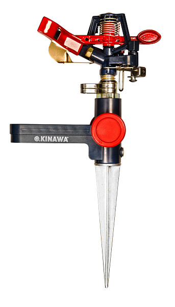 Разбрызгиватель импульсный, 452-530 м2, R12-13 м, металлический 2507 Okinawa