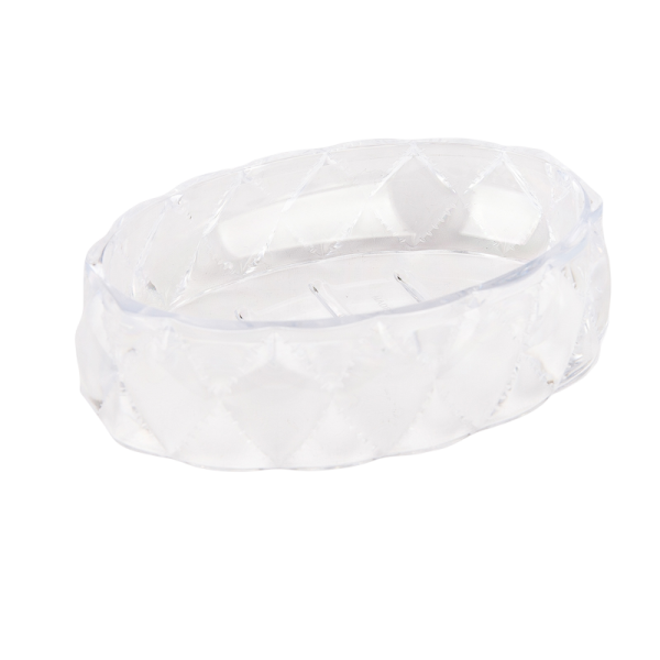 Мыльница АкваЛиния Хрусталь прозрачная PS0115CA-SD