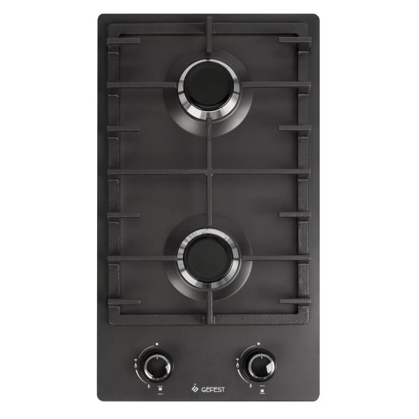 Панель варочная газовая Gefest ПВГ 1002 К2, черная