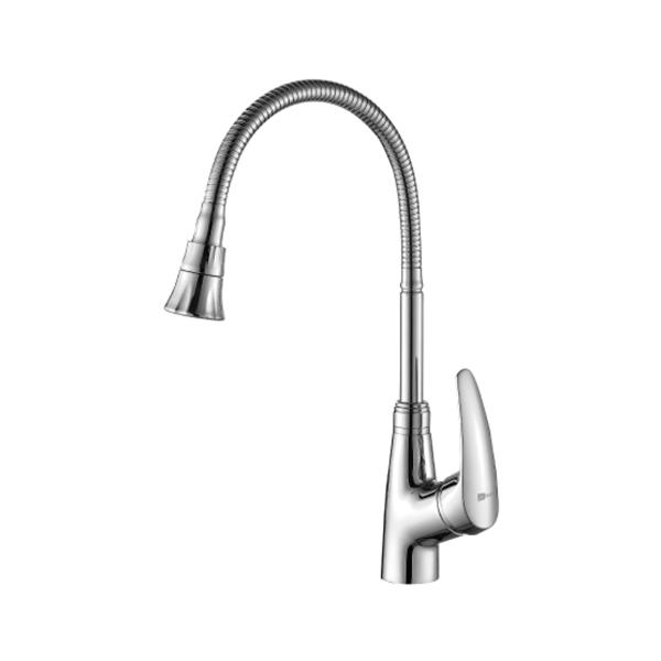 Смеситель для кухни Lemark Linara гибкий излив LM0413C