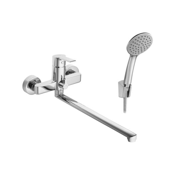 Смеситель для ванны Santek Найра длинный излив WH5A12001C001