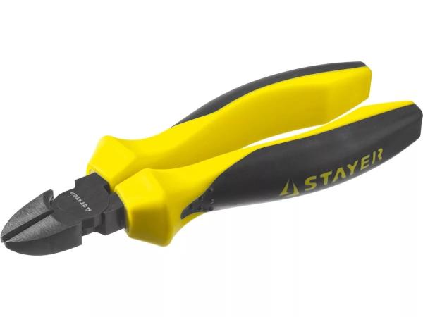 Бокорезы усиленные STAYER "PROTech", 180мм, эксцентриковое расположение шарнира. Professional (22027-6-18_z02)