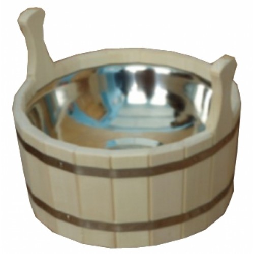 Шайка 4,5 л с нерж. вставкой