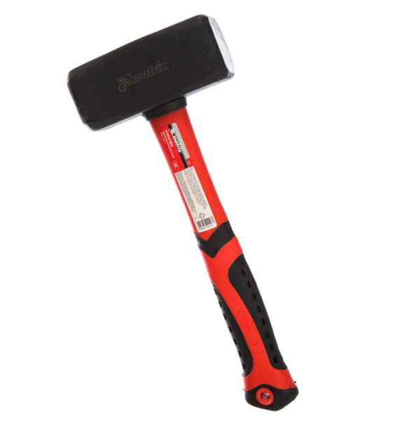 Кувалда 2000 г фибергласовая обрезиненная рукоятка 300 мм