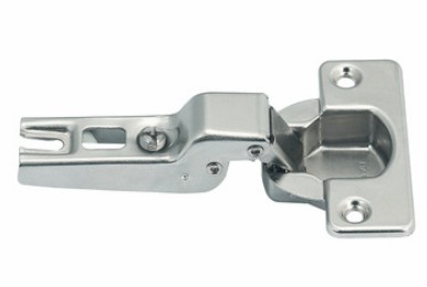 Петля для полунакладных дверей Metallamat, 110°, схема 52/5.5, монтаж задвижением, Hafele, 316.30.501