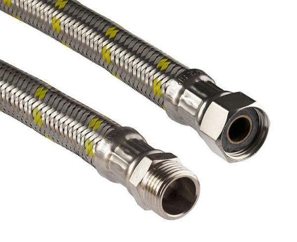 Подводка для газа Гигант 0,6 м, 1/2" г/ш, Flexi Gas Plus