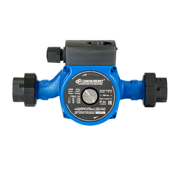 Насос циркуляционный Джилекс Циркуль 25/40, 180 мм, с гайками