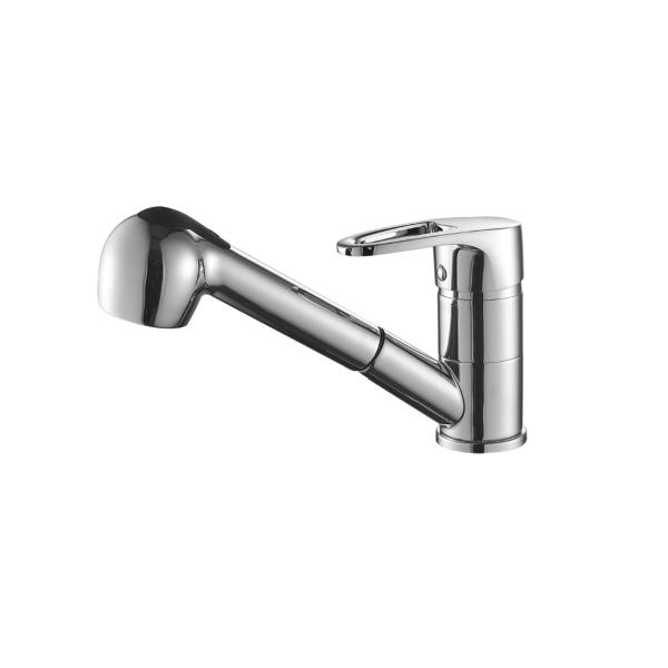 Смеситель для кухни Decoroom DR70023 выдвижная лейка