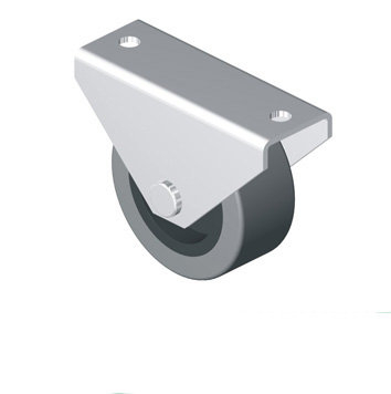 Колесо для диванов 40мм не поворот 5009050