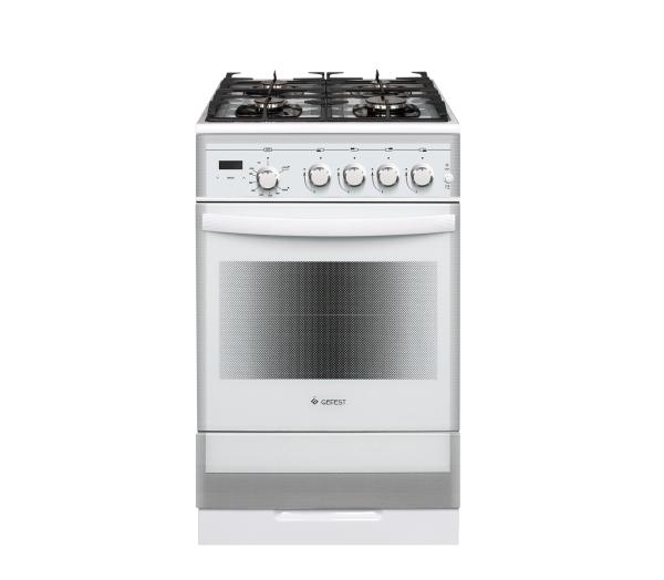 Плита газовая Gefest ПГ 5500-03 0042, белая, 50 см