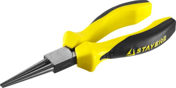 Круглогубцы, 160мм, эксцентриковое расположение шарнира, STAYER PROFI PROTech  (22027-8-16_z02)