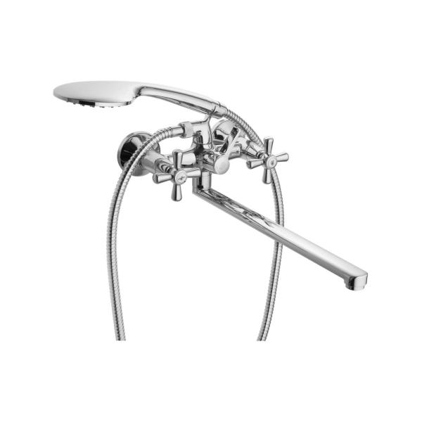 Смеситель для ванны Santek Рокс длинный излив WH5A12014C001