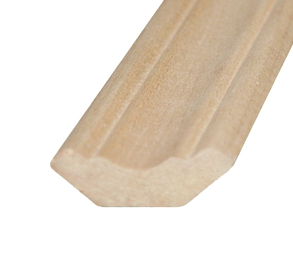 Плинтус потолочный сорт I (В) 27мм 2,6м липа