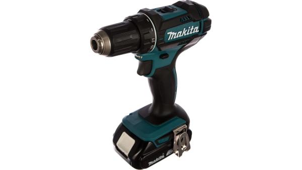 Дрель-шуруповерт аккумуляторная Makita DDF482SYE, 18 В, Li-Ion, 2 АКБ, ЗУ