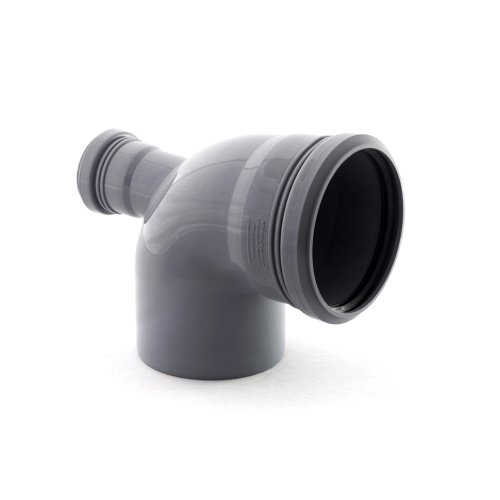 Отвод с фронт. патрубком (выход сзади) D110x50x87º ПП, РТП 36650