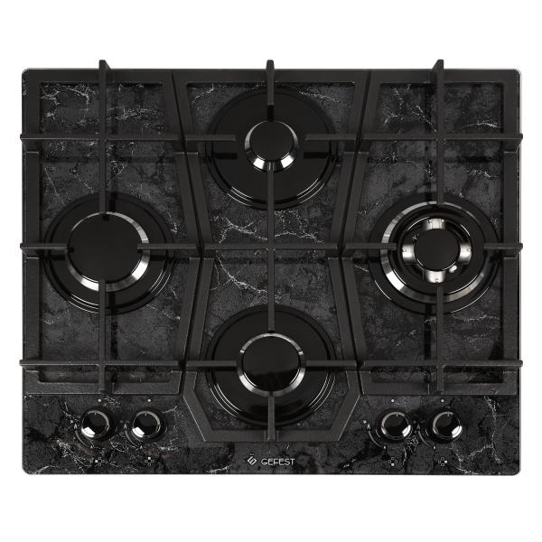 Панель варочная газовая Gefest ПВГ 2231-10 К53, черная