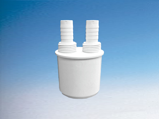 Mcalpine WFH-CON50 Адаптер для подключения слива с 2-мя прямыми отводами (14мм/ 1/2"); выход 50мм