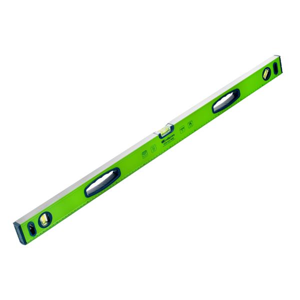 Уровень УСМ-0,5-1000, алюм,фрезерованный, 3глазка, магнит. рукоятки, 1000мм(34117) (Сибртех)