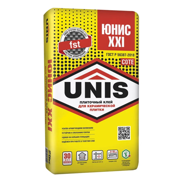 Клей UNIS XXI 25 кг