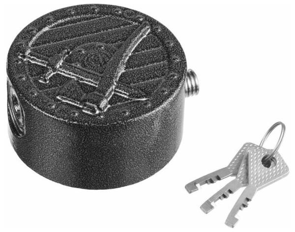 Замок навесной ВС2-11 "Щит и меч", блистер, ЧАЗ