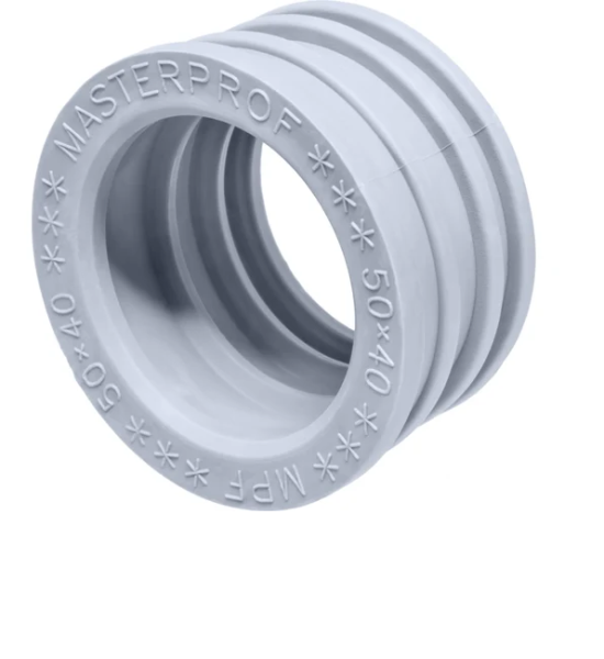 Манжета переходная MasterProf 50х40 мм, серая