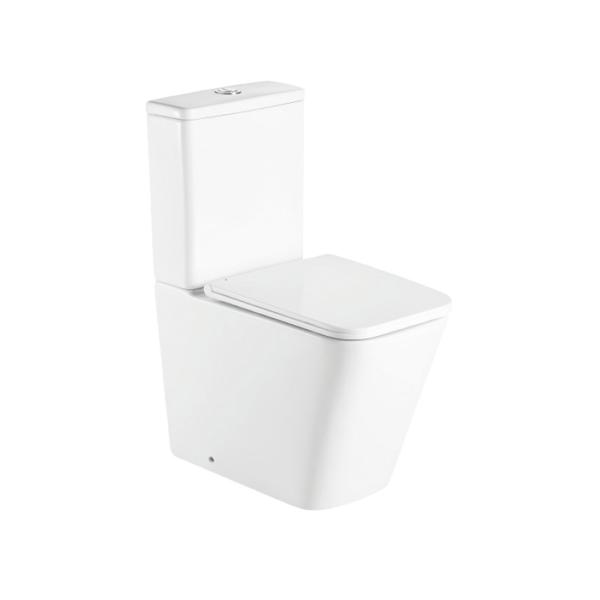 Унитаз-компакт Hydroom Qubo HD-2175NT безободковый, сиденье с микролифтом, смыв торнадо