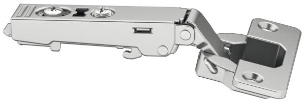 Петля для накладных дверей Metalla 110 SM, 105°, схема 48/6, с доводчиком, быстрой монтаж, Hafele, 311.04.205