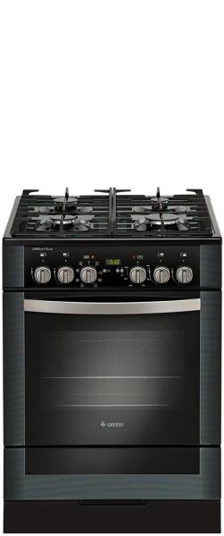 Плита кухонная газо-электрическая GEFEST 6502-03 0044 черная
