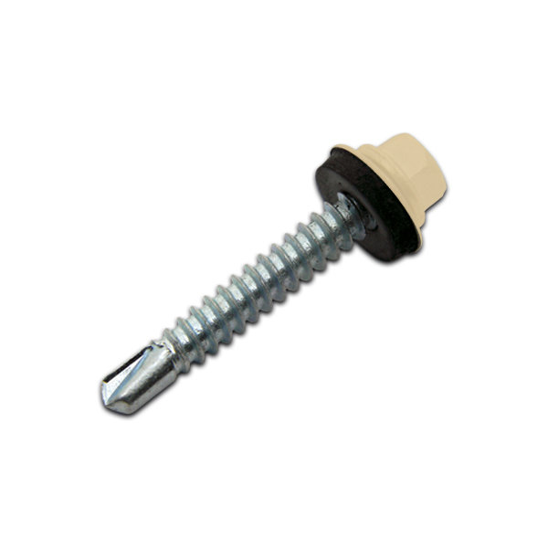 Саморез Ш.Г.К. 4,8*35мм RAL 1015 Слон. кость светл., (шт)