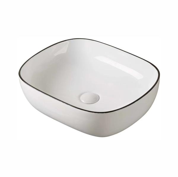 Раковина накладная EvaGold A419CBLG 48,5x39,5 см, EG090016