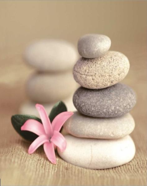 Штора для ванной комнаты Zalel YQL DX-094 180x180 см фотопринт, бежевая