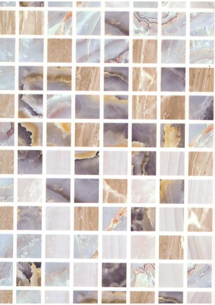 Панель стеновая 2,7х0,25м "Эллада (декор1)" 8мм термолак ( 8/0161-1 )