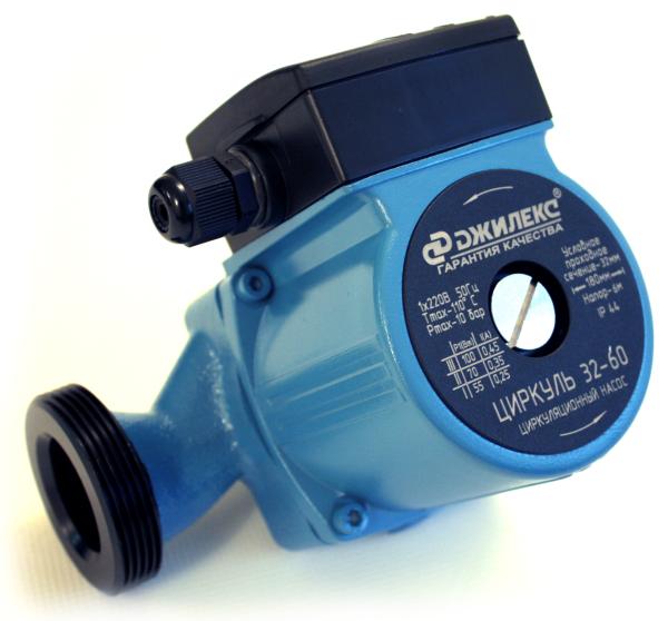 Насос циркуляционный Джилекс Циркуль 25/60, 180 мм, с гайками