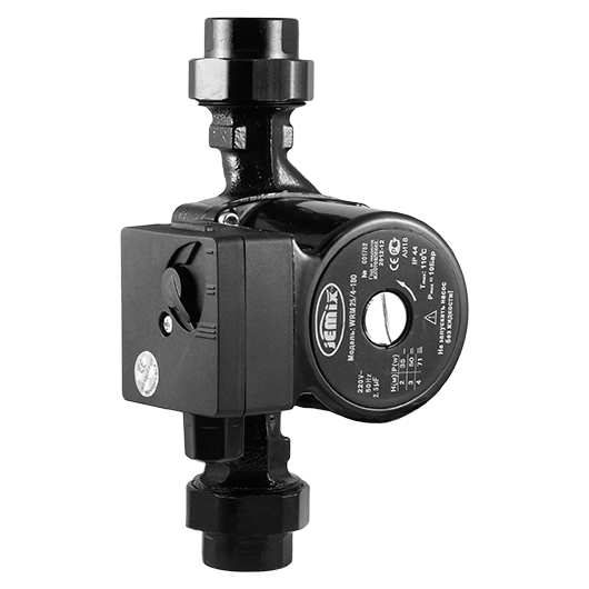 Насос циркуляционный Jemix WRM-25/4, 180 мм, с гайками