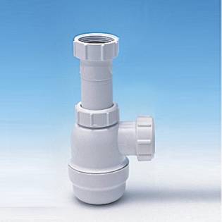 Сифон для мойки MC"ALPINE MRSK2-NW 1 1/2" х 40мм