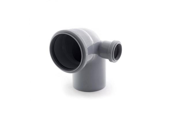 Отвод с правым патрубком 110/50*87` (уп.16) Синикон 554003.R