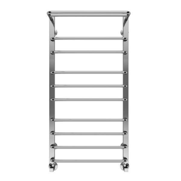 Полотенцесушитель водяной Terminus Арктур П10 500х1000 мм, нижнее подключение, полка