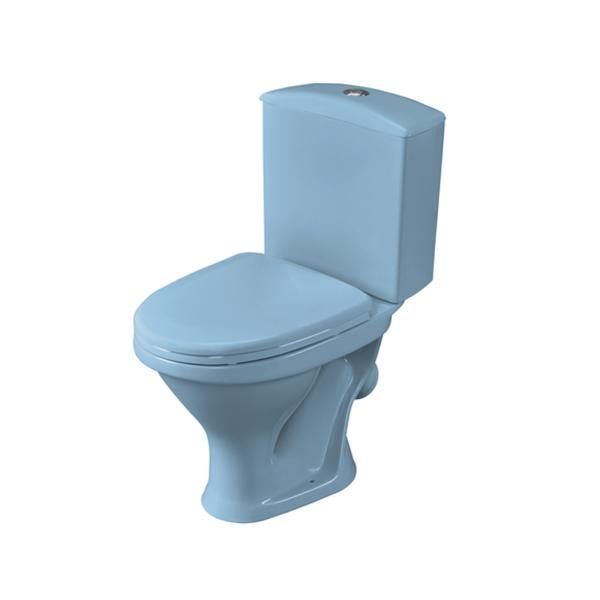 Унитаз-компакт Santeri Вест голубой