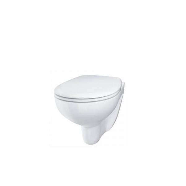 Унитаз подвесной Grohe Bau Ceramic 39351000 безободковый с сиденьем Soft Close