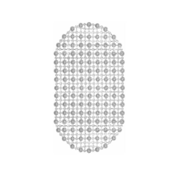 Коврик антискользящий в ванну Zalel Шарики 70x40 см, прозрачный BR-7040