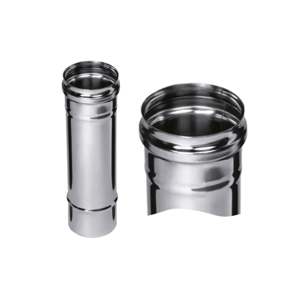 Дымоход 0,25 м, 430/0,8 мм, Ф 115