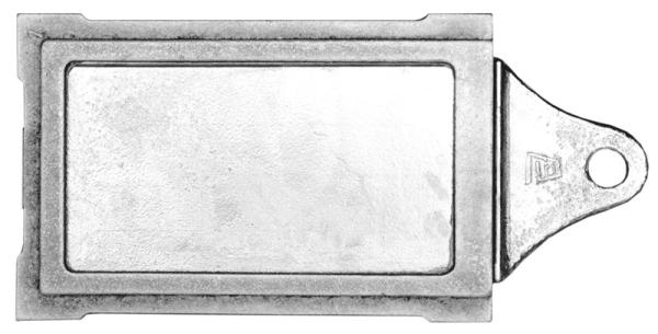 Задвижка каминная ЗВ-3 (240х130мм) (Б)