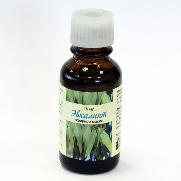 Масло эфирное ЭВКАЛИПТ, 15мл