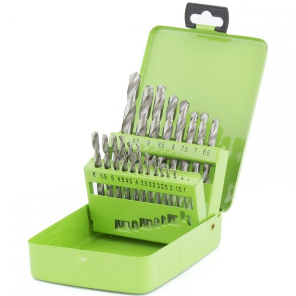 Набор сверл по металлу 1-10 мм HSS, цилиндрический хвостовик, СИБРТЕХ